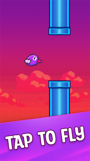 摇摆复古鸟(Flailing Retro Bird)