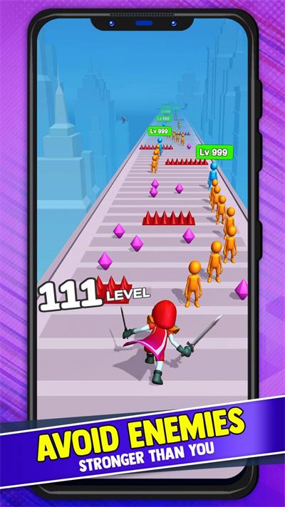 剑士冲刺(Hit Levelling Rush! Alone Run)