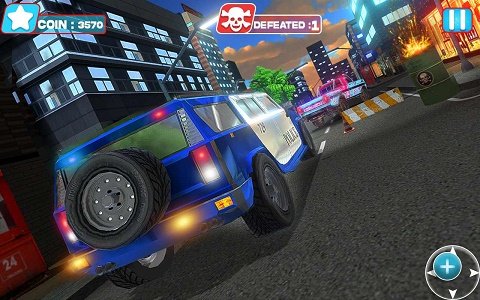 格斗汽車(NY Police Car Fighting American City Games 2021)