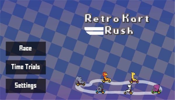 復古卡丁車沖刺(Retro Kart Rush)