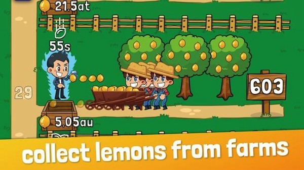 闲置柠檬水大亨(Idle Lemonade Company)