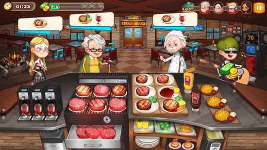 烹饪冒险无限金币钻石版(Cooking Adventure)