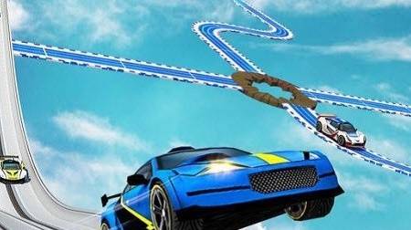 GT汽車空中特技(Shortcut Car Stunt)