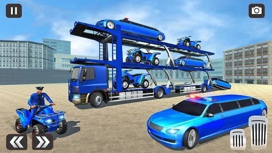 流行的警車運輸(US Police Car)