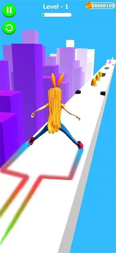 发型挑战跑者(Hair challenge runner)