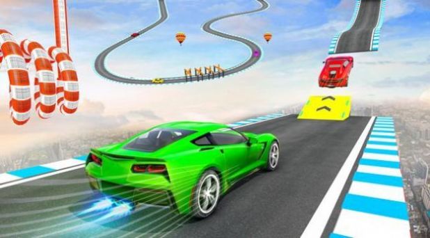 極限空中超跑特技(Stock Car Stunt Car Games)