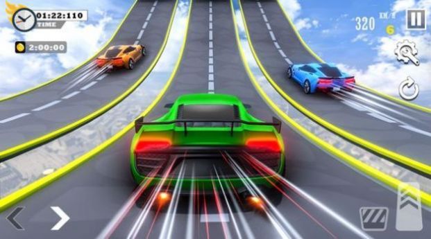 極限空中超跑特技(Stock Car Stunt Car Games)