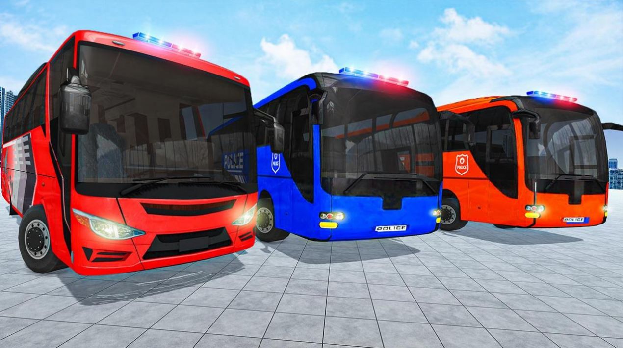 警察巴士停车(Police Bus Parking Game)