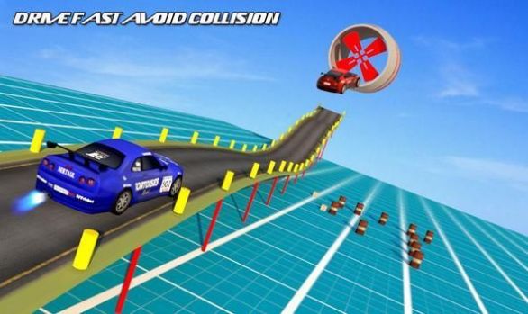 空中坡道汽車特技3D(Mid Air Ramp Car Stunts 3D)