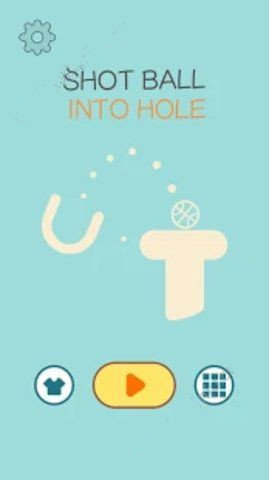 投球进洞(Shot ball into hole)