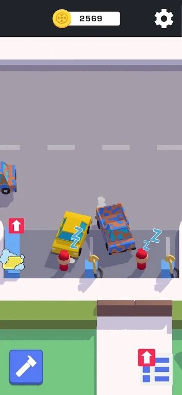放置汽车清洗(Cars Washing Idle)