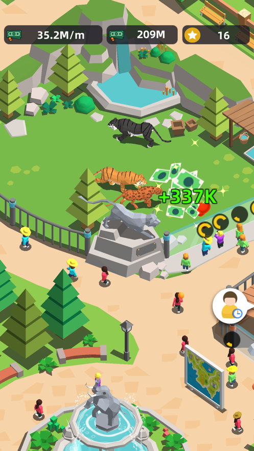 放置动物园动物大亨(Idle Zoo Tycoon 3D)