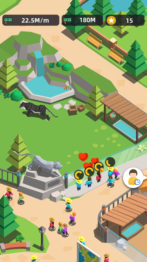 放置动物园动物大亨(Idle Zoo Tycoon 3D)