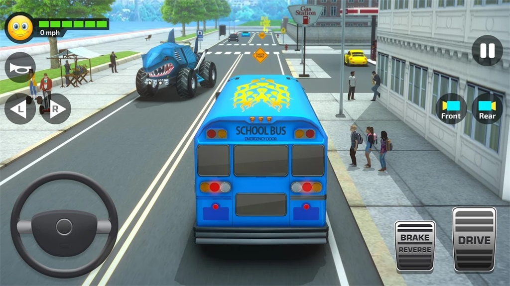 校车巴士接送模拟器(SchoolDriver)