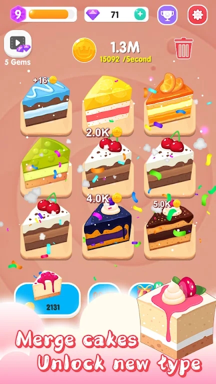融合蛋糕狂热(MergeCakeMania)