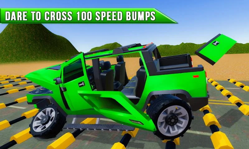 超級汽車碰撞模擬器(100SpeedBumpsVs20CarsCrashEngine)