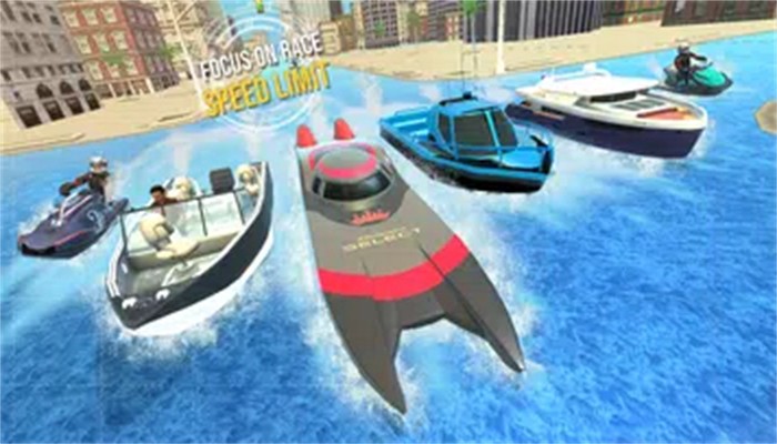 水上船駕駛競賽(Water Boat Driving Racing Simulator)
