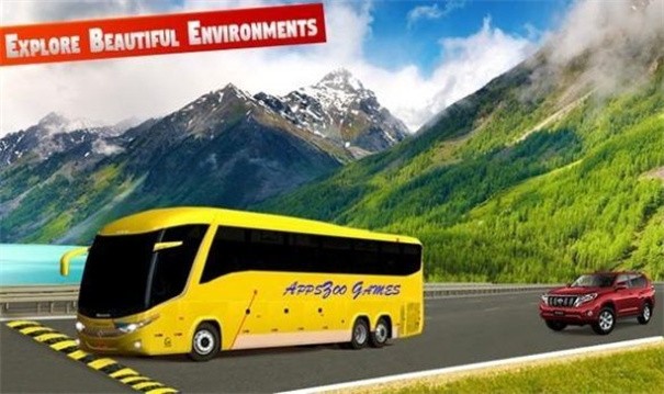 现代巴士山地驾驶(Modern Transport Bus Simulator 3d Free Bus Games)