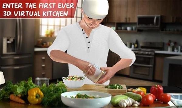 餐厅厨师烹饪(Virtual Chef Cooking Game 3D Super Chef Kitchen)