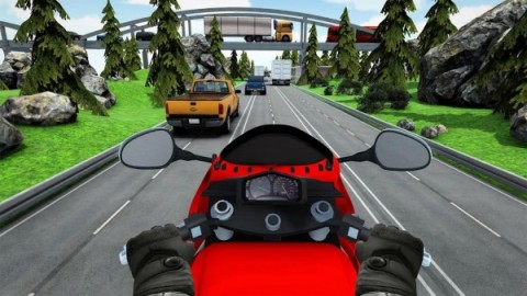 公路自行車賽車(Highway Bike Racing Games:Moto X3m Race bike games)