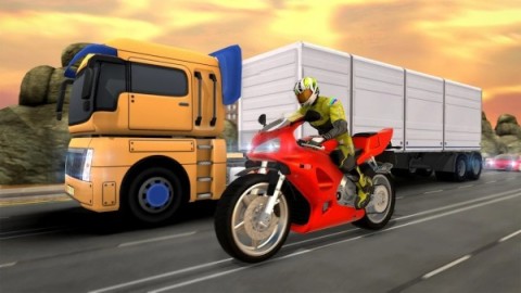 公路自行車賽車(Highway Bike Racing Games:Moto X3m Race bike games)