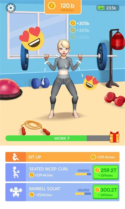 闲置锻炼身体竞赛(Workout Beauty)