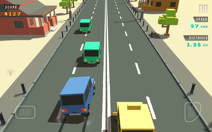 像素交通賽車手(Blocky Traffic Racer)