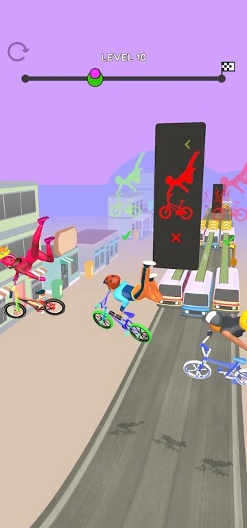 自行车特技赛闯关(Bike Stunt Race)