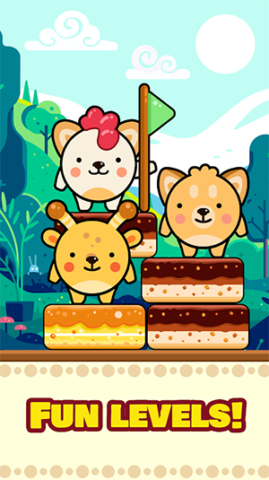 可爱动物快乐跳跃(Kawaii Animals Happy Jump)