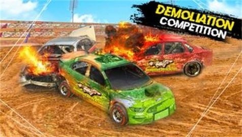 拆除德比汽车大战中文版（Demolition Derby Car Destruction）