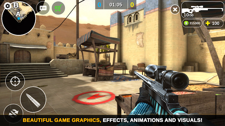 反恐怖袭击(Shooting Terrorist Strike: Free FPS Shooting Game)