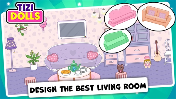 提兹小镇娃娃装扮(Tizi Town Doll Dress Up Games)