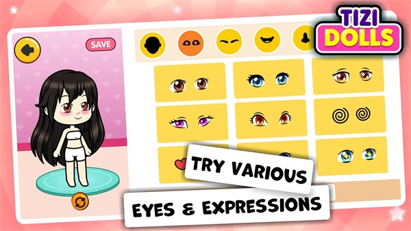 提兹小镇娃娃装扮(Tizi Town Doll Dress Up Games)