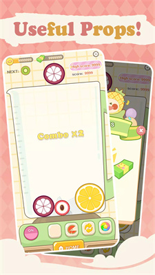 弹力水果2048(Bouncy Fruit 2048)