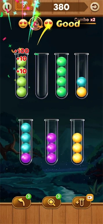 (Colorful Ball Sort)