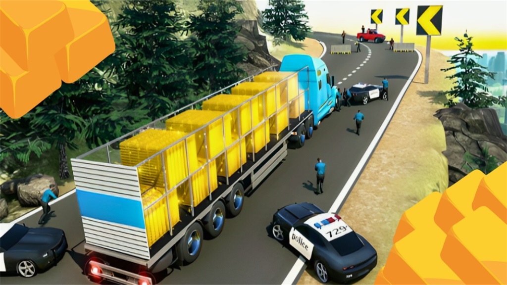 ƽɫĿ(Gold Transport Truck Simulator)