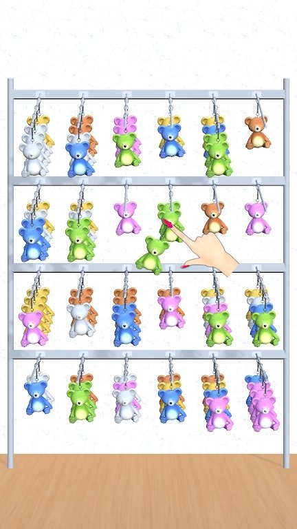 ԿȦ(Keyring Sort Puzzle)