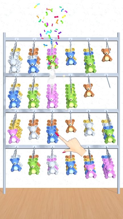 ԿȦ(Keyring Sort Puzzle)