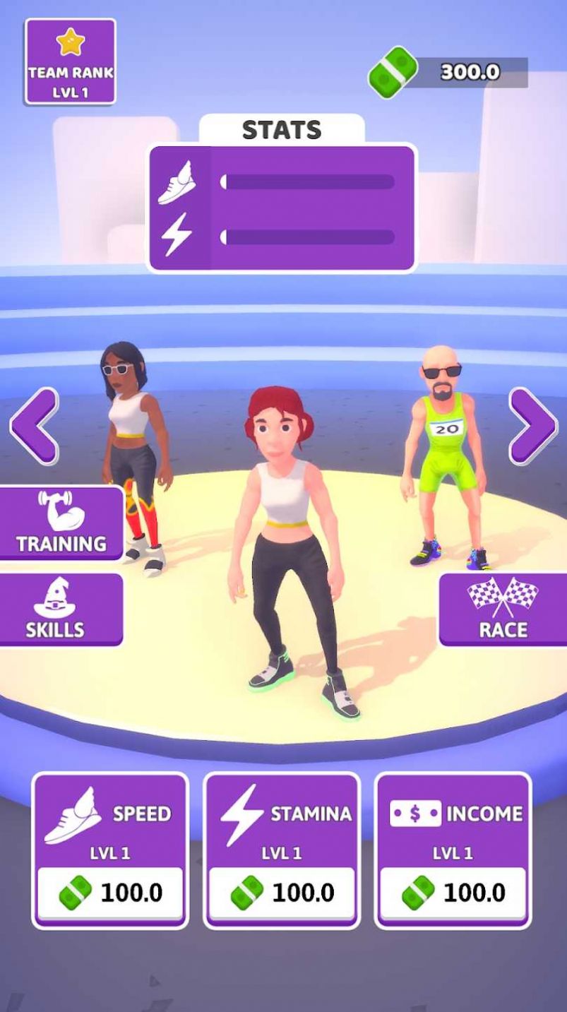 ˶(Athletic Runners)