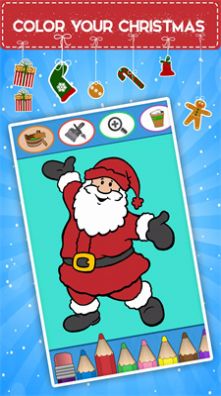 ʥͿɫ(Christmas Coloring Book)