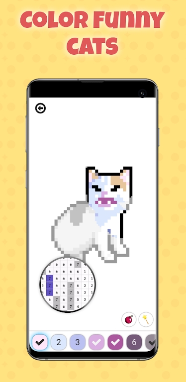 ɫè(Silly Cats Color By Number)
