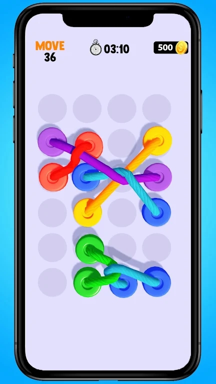 Ťּ3D(Twisted Rope Tangle Sorting 3D)