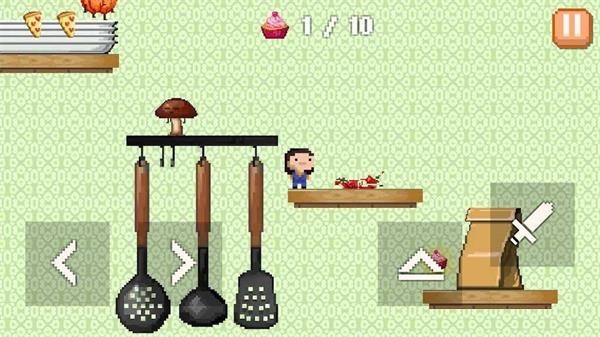س(Baby Knight Pixel Kitchen)