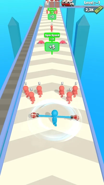 旋转拳击跑(Spinning Punch)