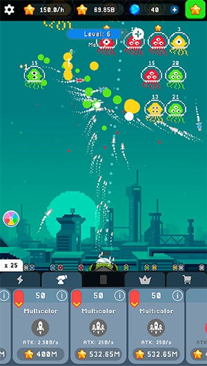 空闲入侵者(Idle Invaders)
