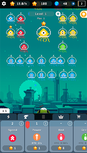 空闲入侵者(Idle Invaders)