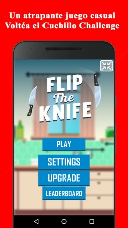 ѵ(Flip the knife Voltea el cuchillo)