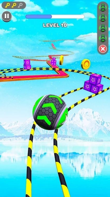 չ(Sky Rolling Ball)
