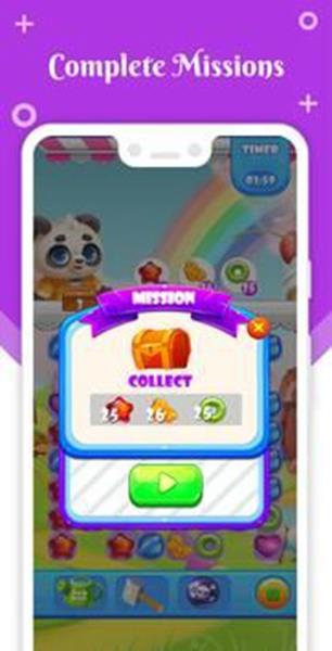 Сèǹը(Little Panda Candy Blast Mania)