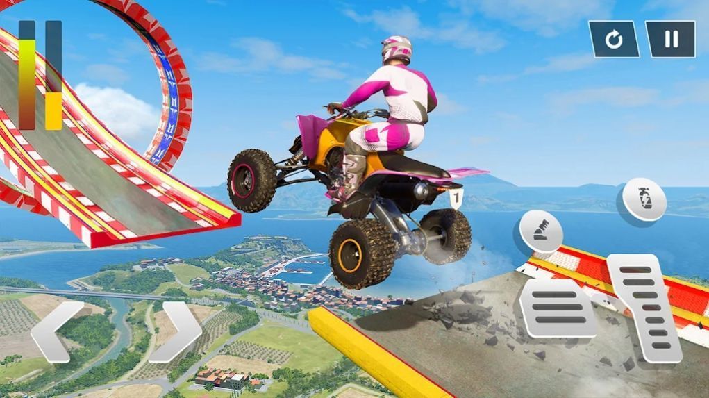 ȫγַɳ(Flying ATV Crash Quad Stunts)